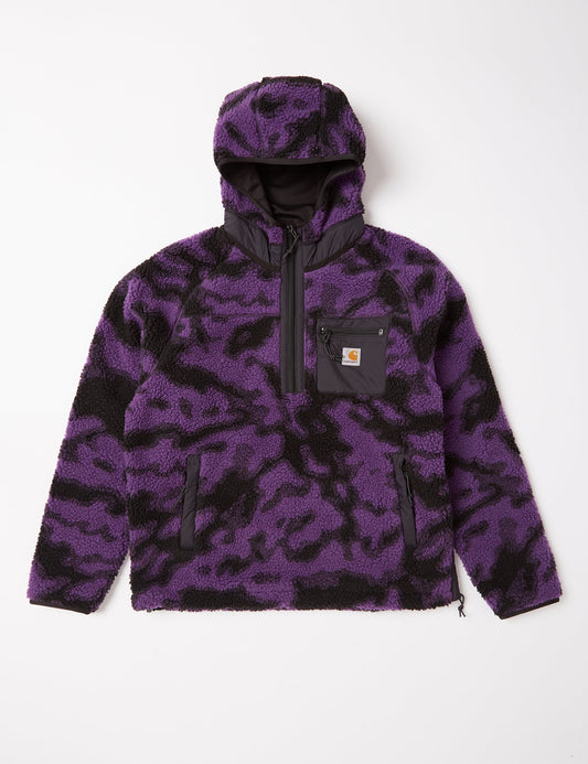 Prentis Fleece Pullover - Camo Blur/Purple