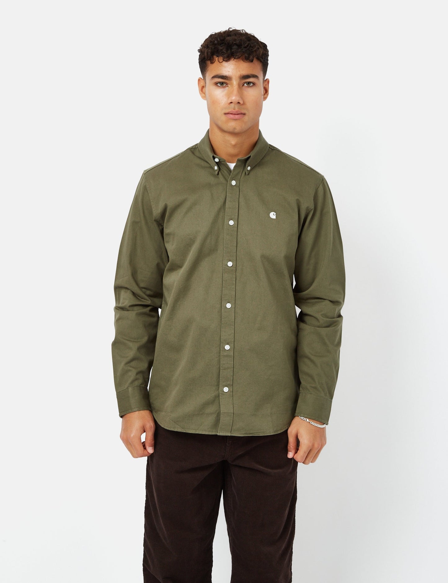 Madison Shirt - Seaweed Green/Wax