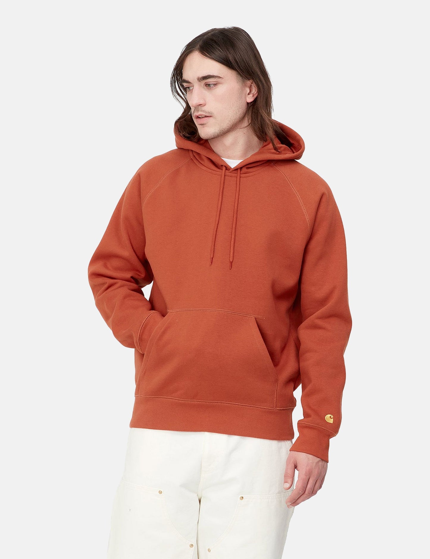 Chase Hooded Sweatshirt - Dark Umber Brown