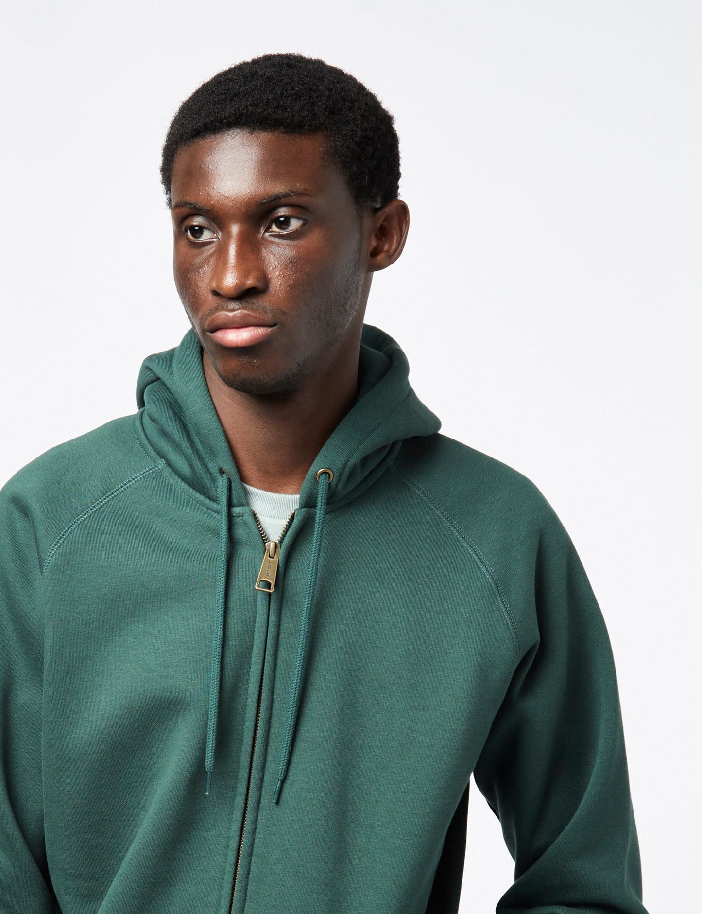 Chase Hooded Zip Sweatshirt - Discovery Green