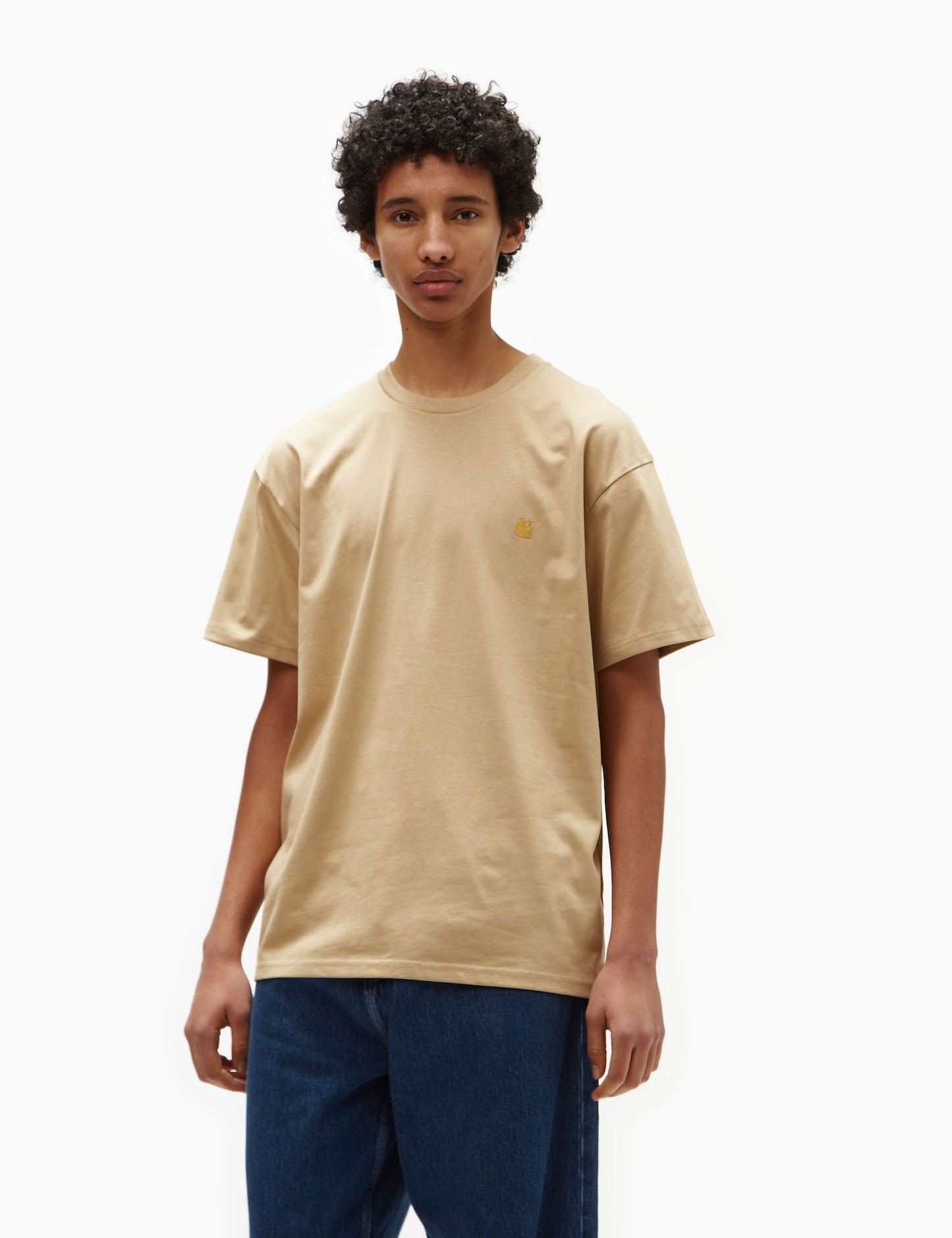 Chase T-Shirt (Loose) - Chervil Green/Gold