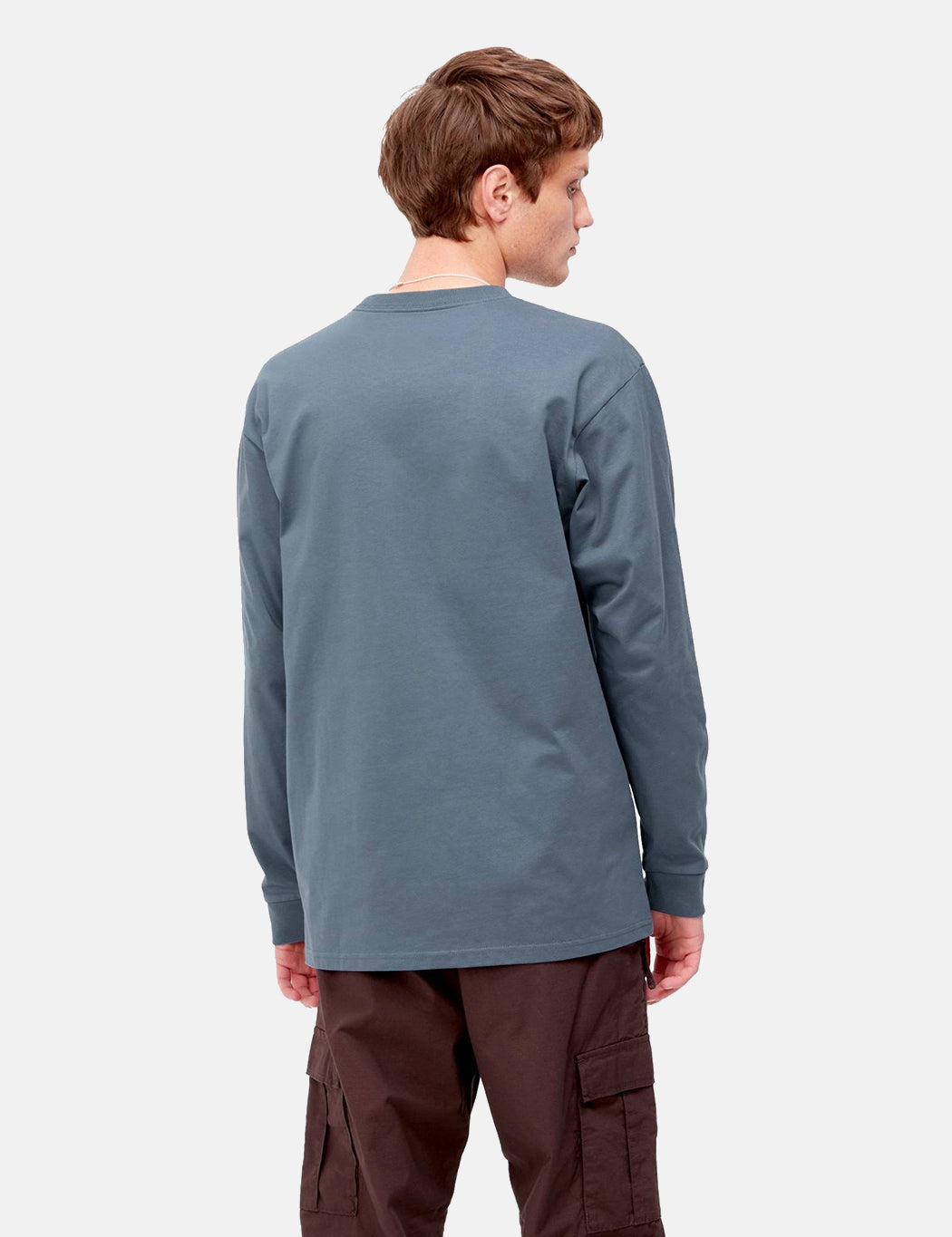 Chase Long Sleeve T-Shirt - Storm Blue