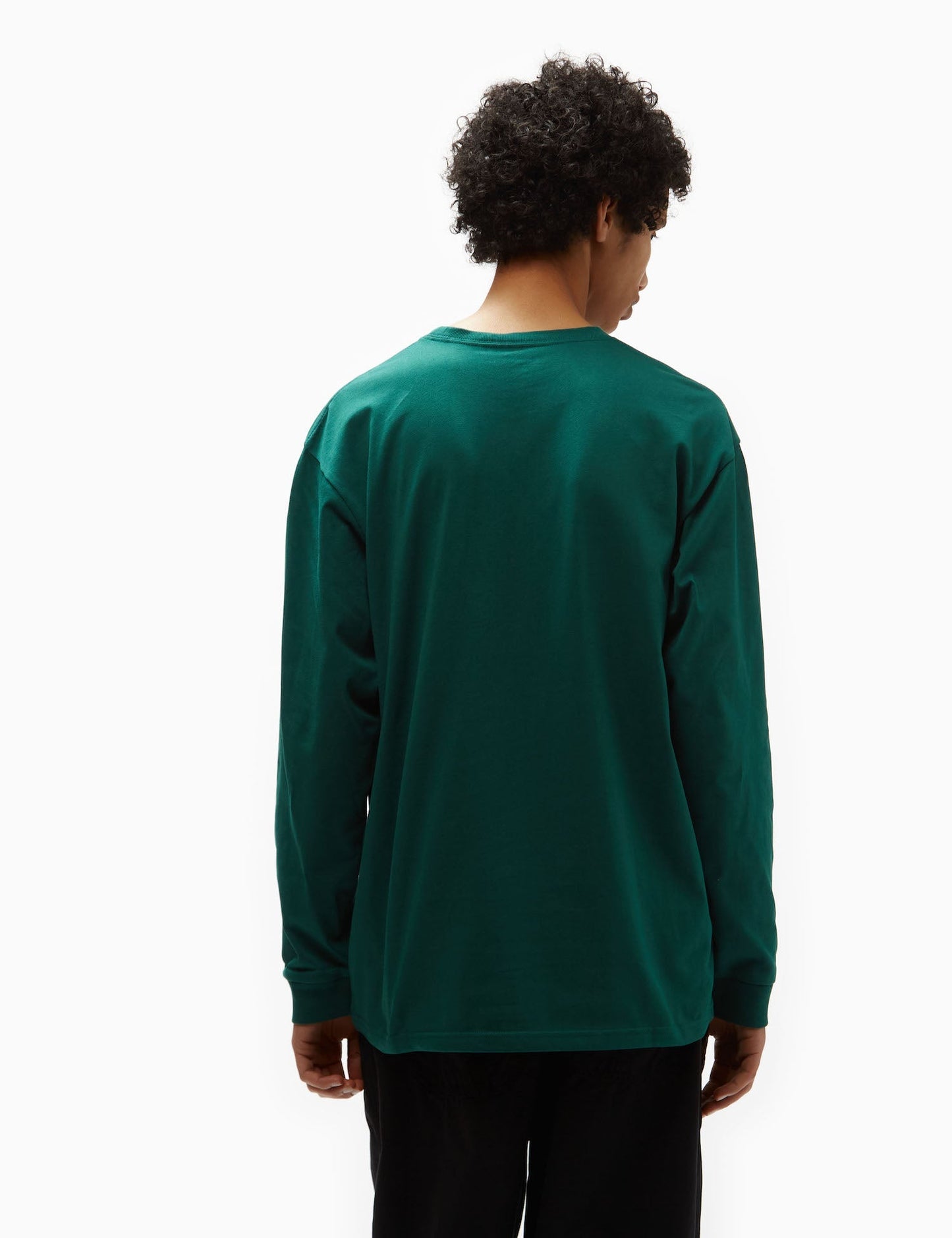 Long Sleeve Chase T-Shirt (Loose) - Chervil Green