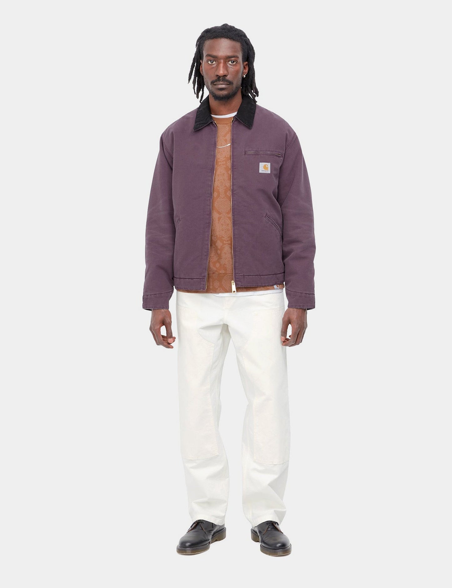 OG Detroit Jacket - Dark Plum/Black