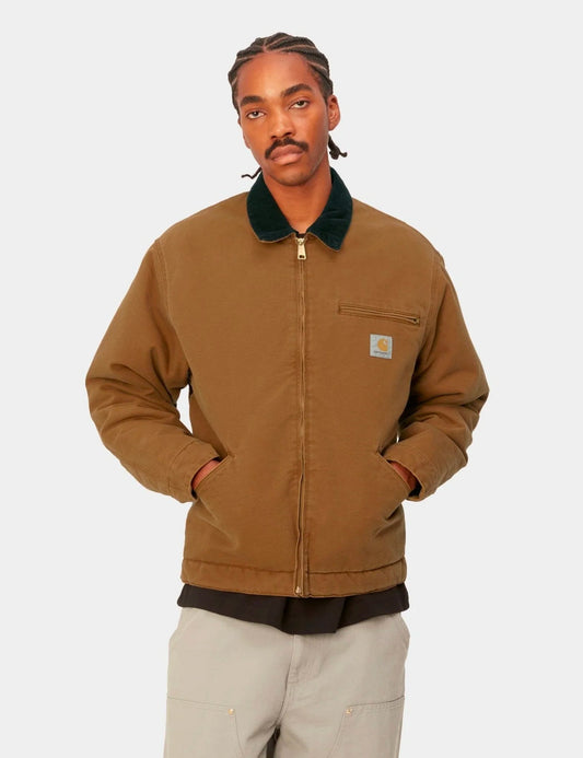 OG Detroit Jacket (Organic Aged canvas) - Dusty Hamilton Brown