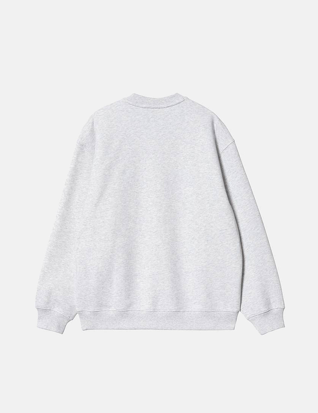 Womens Sweatshirt - Ash Heather/Rocket