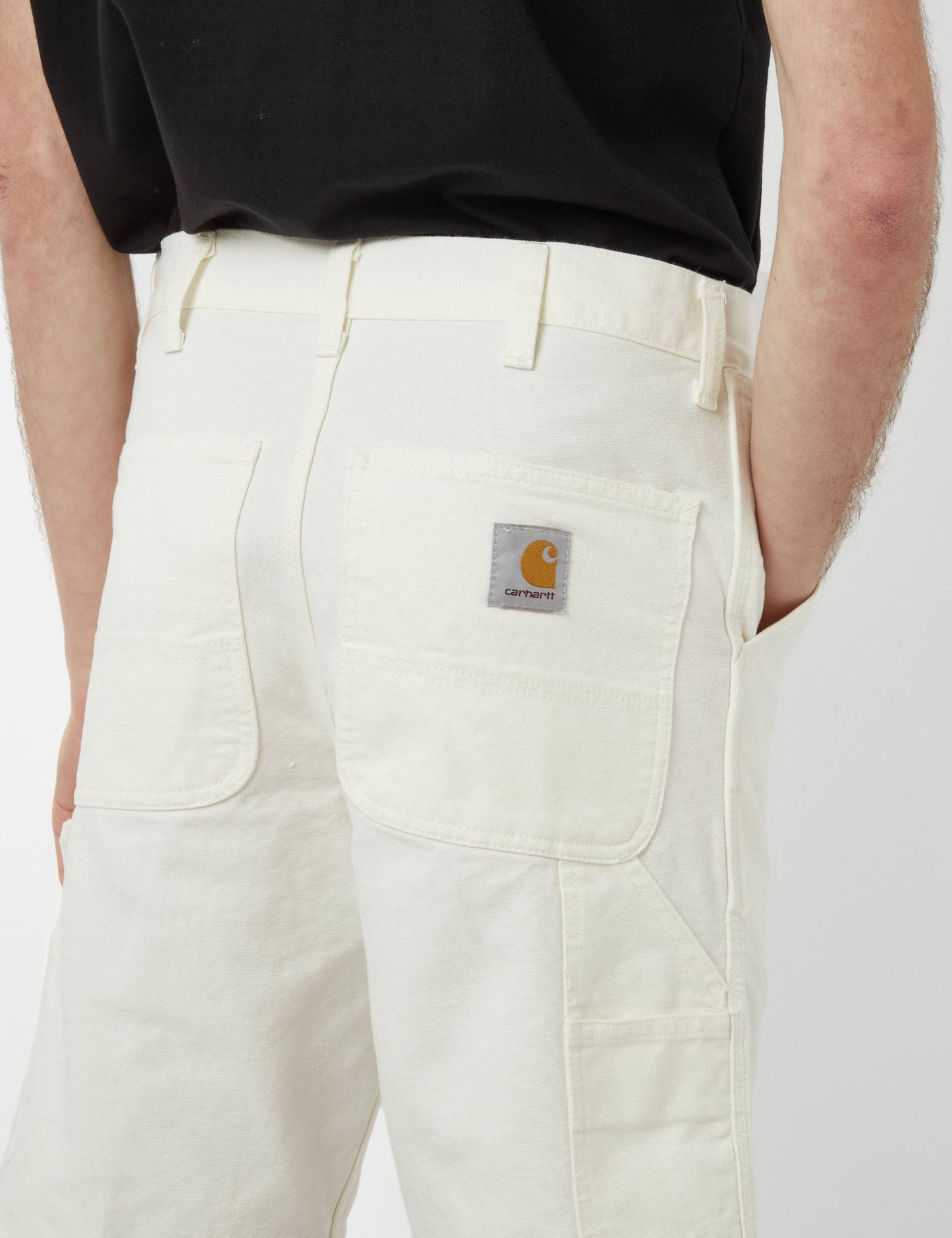 Single Knee Shorts (Organic) - Wax Stone Washed