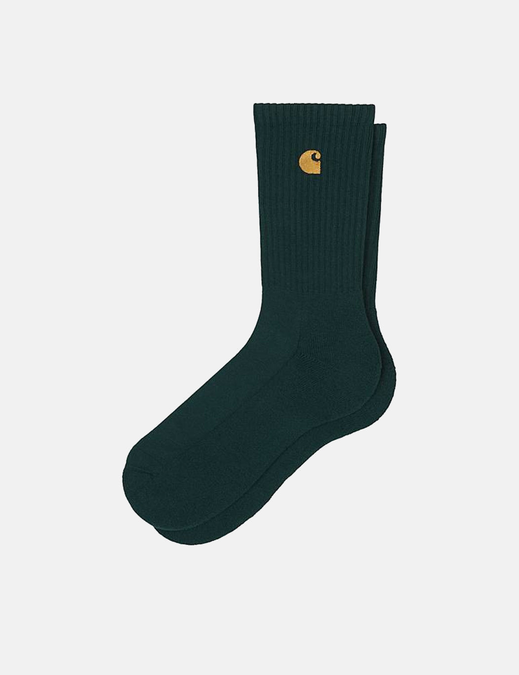 Chase Socks - Chervil Green/Gold