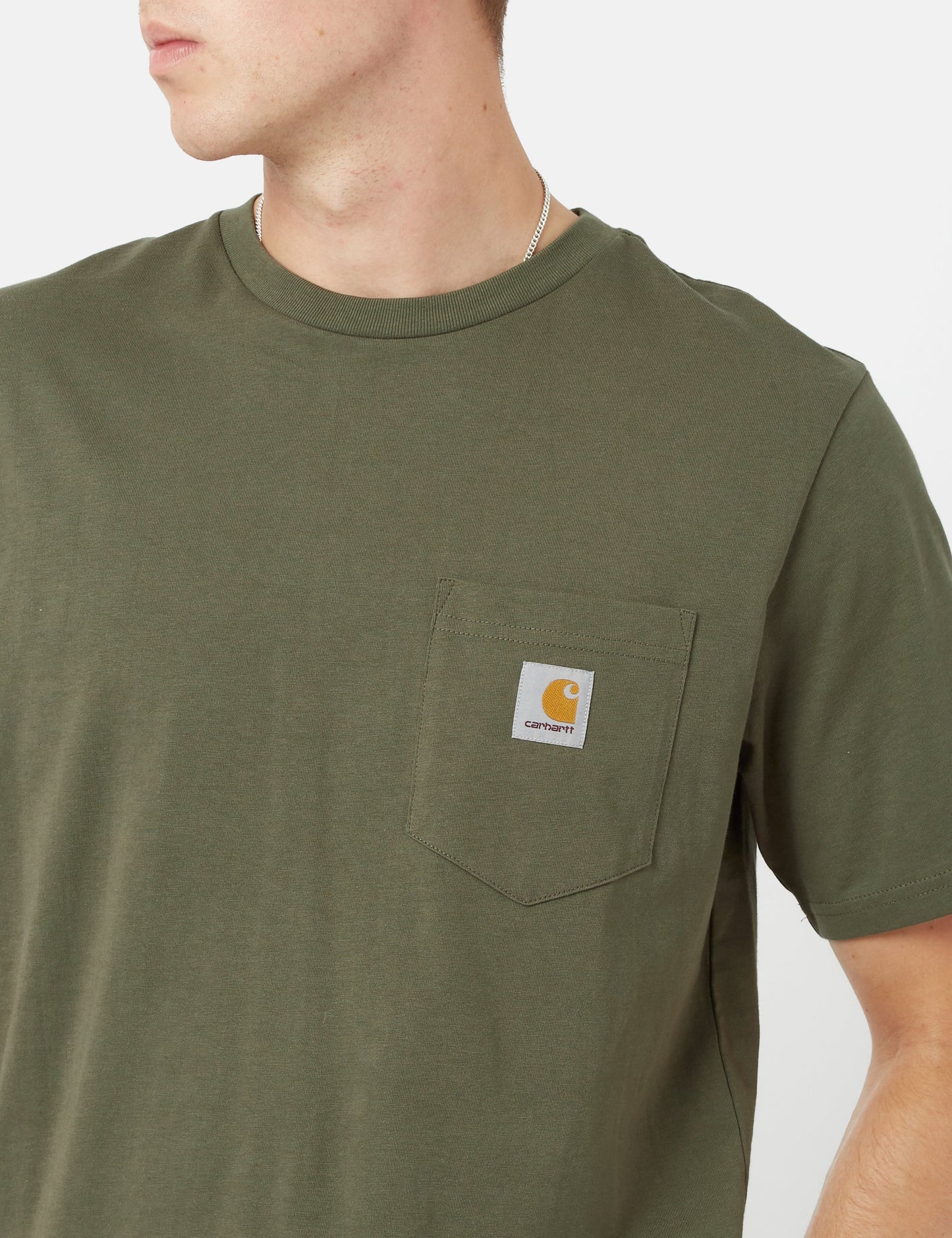 Pocket T-Shirt - Seaweed Green