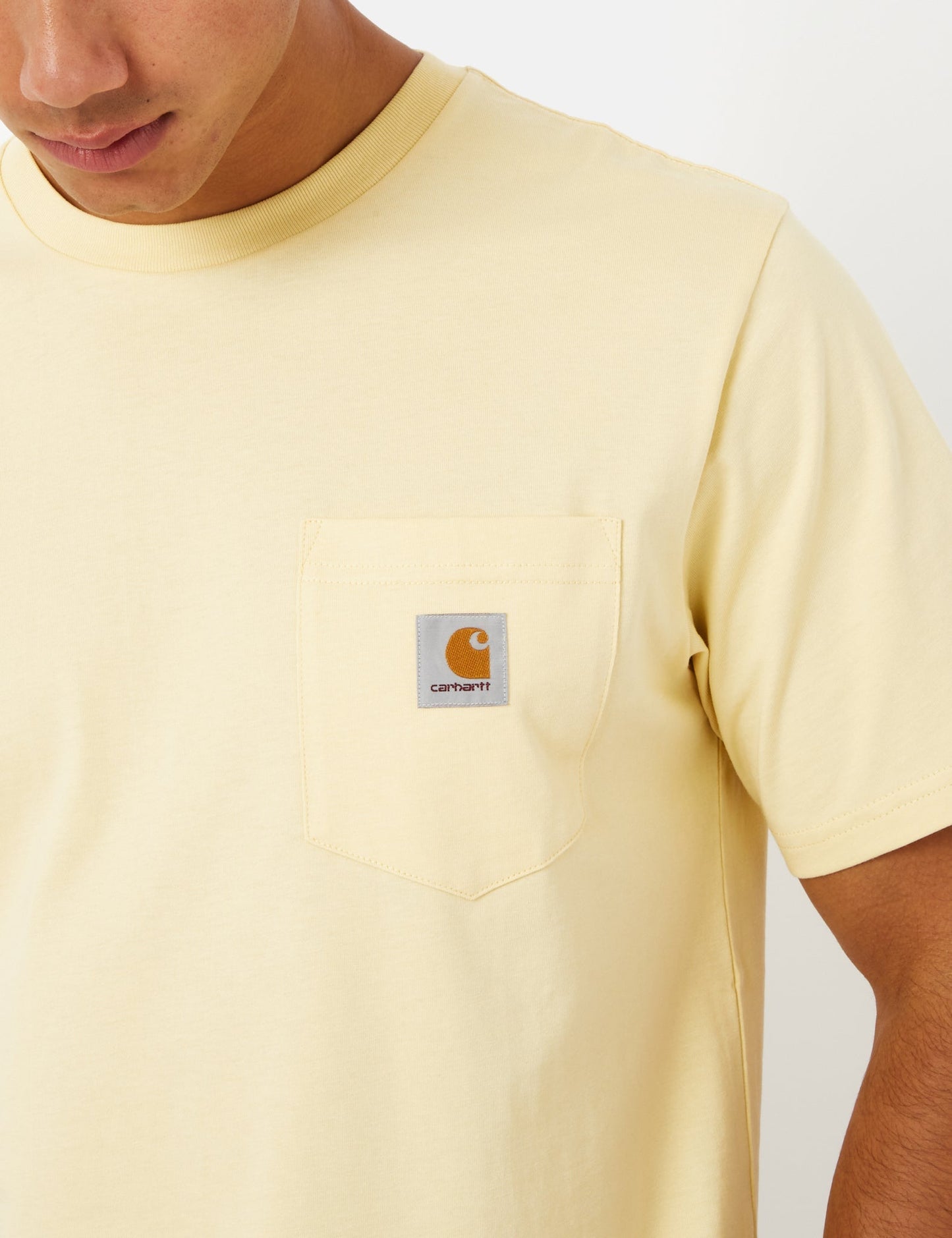 Pocket T-Shirt (Regular) - Citron Yellow