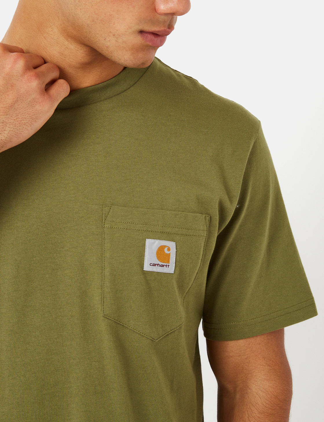 Pocket T-Shirt (Regular) - Kiwi Green