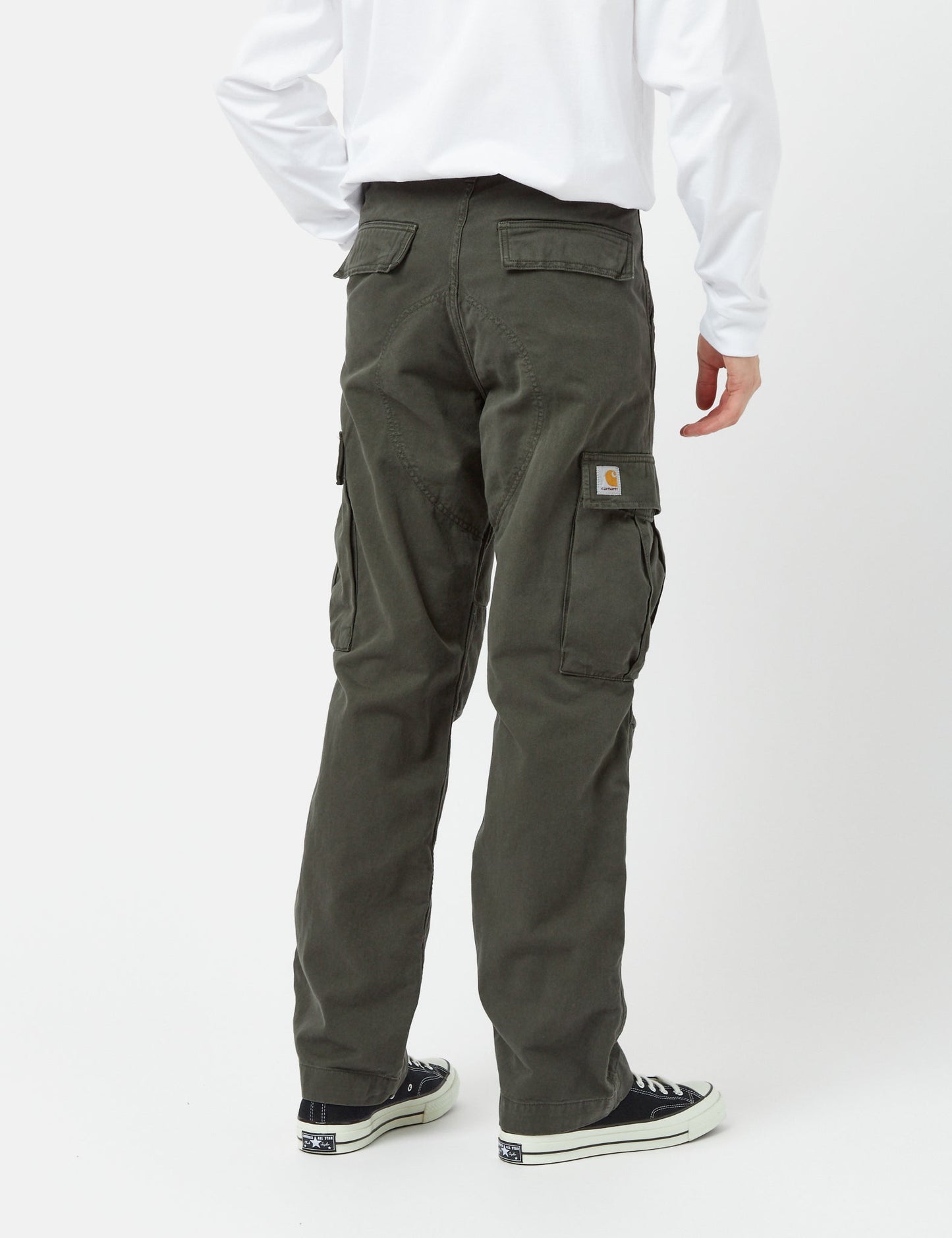 Regular Cargo Pant (Moraga Cotton Twill) - Boxwood Green