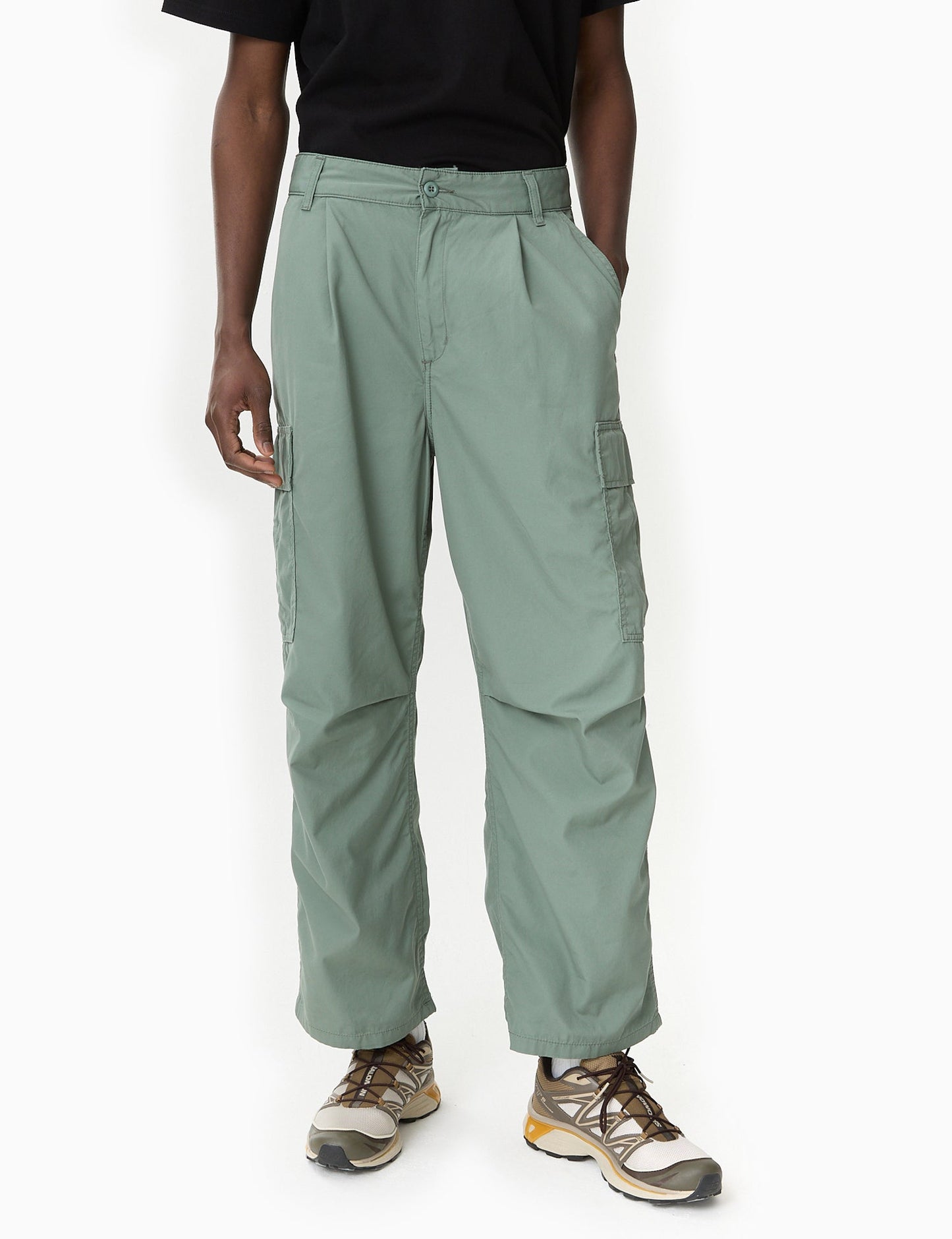 Cole Cargo Pant - Park Green Rinsed