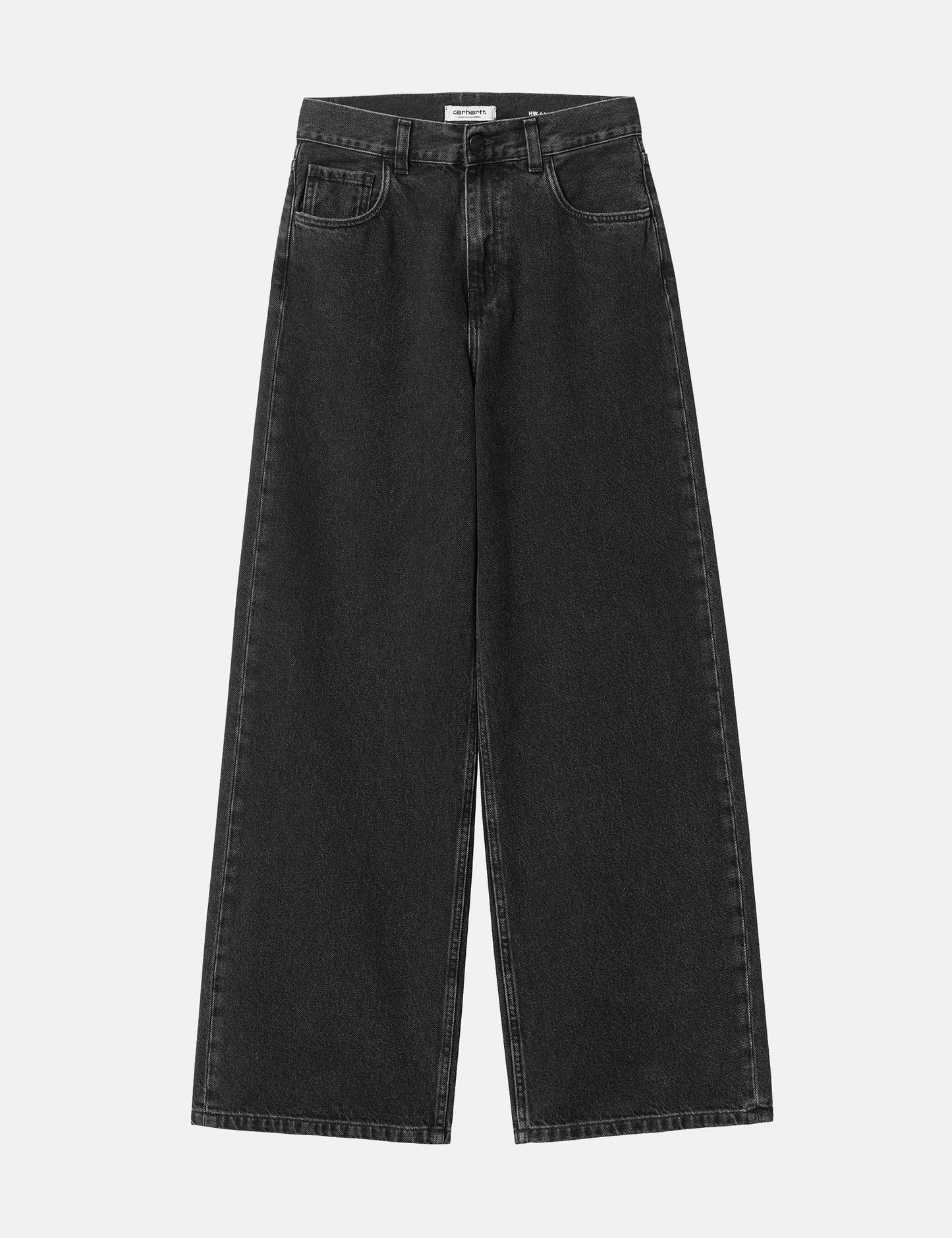 Womens Jane Pant (Loose) - Stone Wash Black