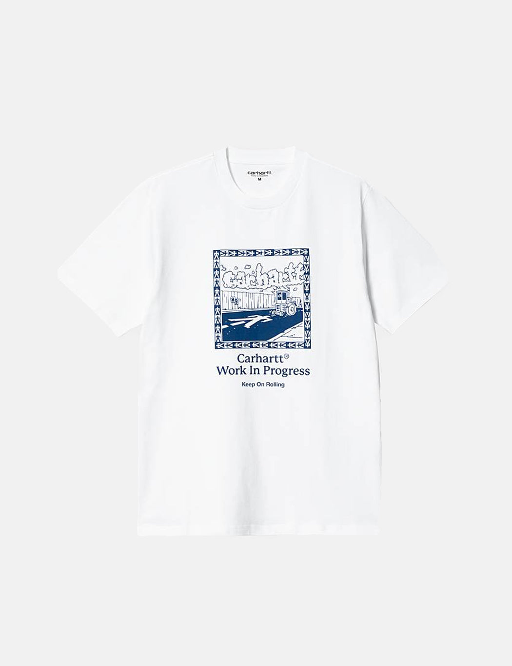 Steamroller T-Shirt - White