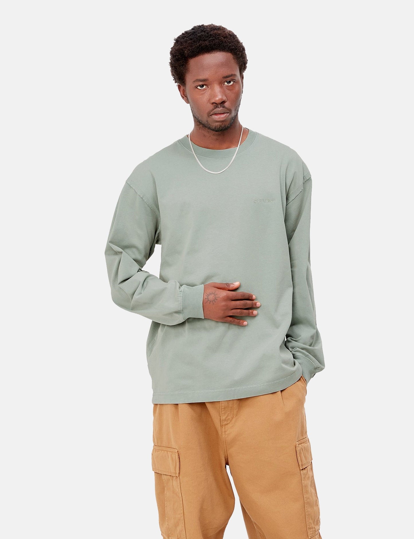 Marfa Long Sleeve T-Shirt - Artichoke Purple