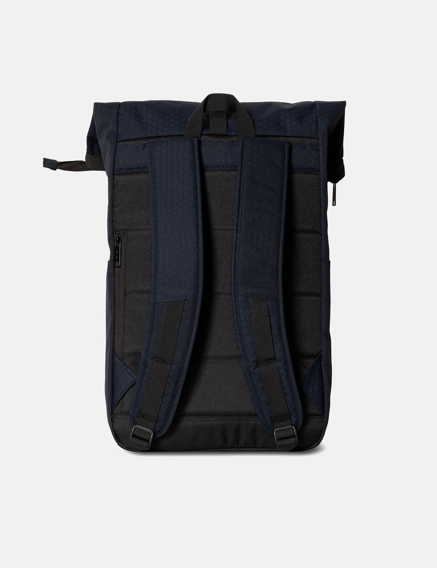 Leon Rolltop Backpack - Dark Navy Blue