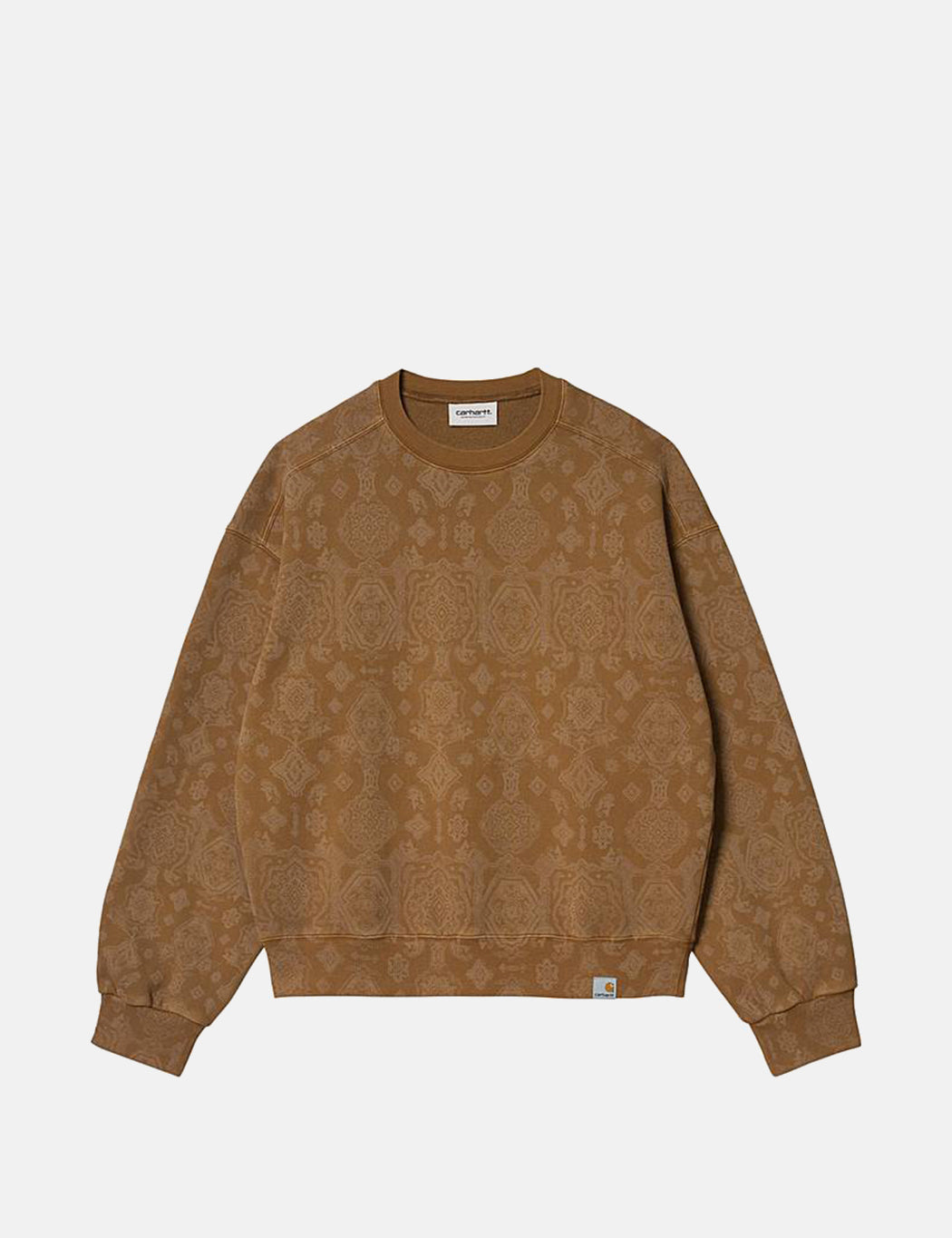 Verse Print Sweatshirt - Hamilton Brown