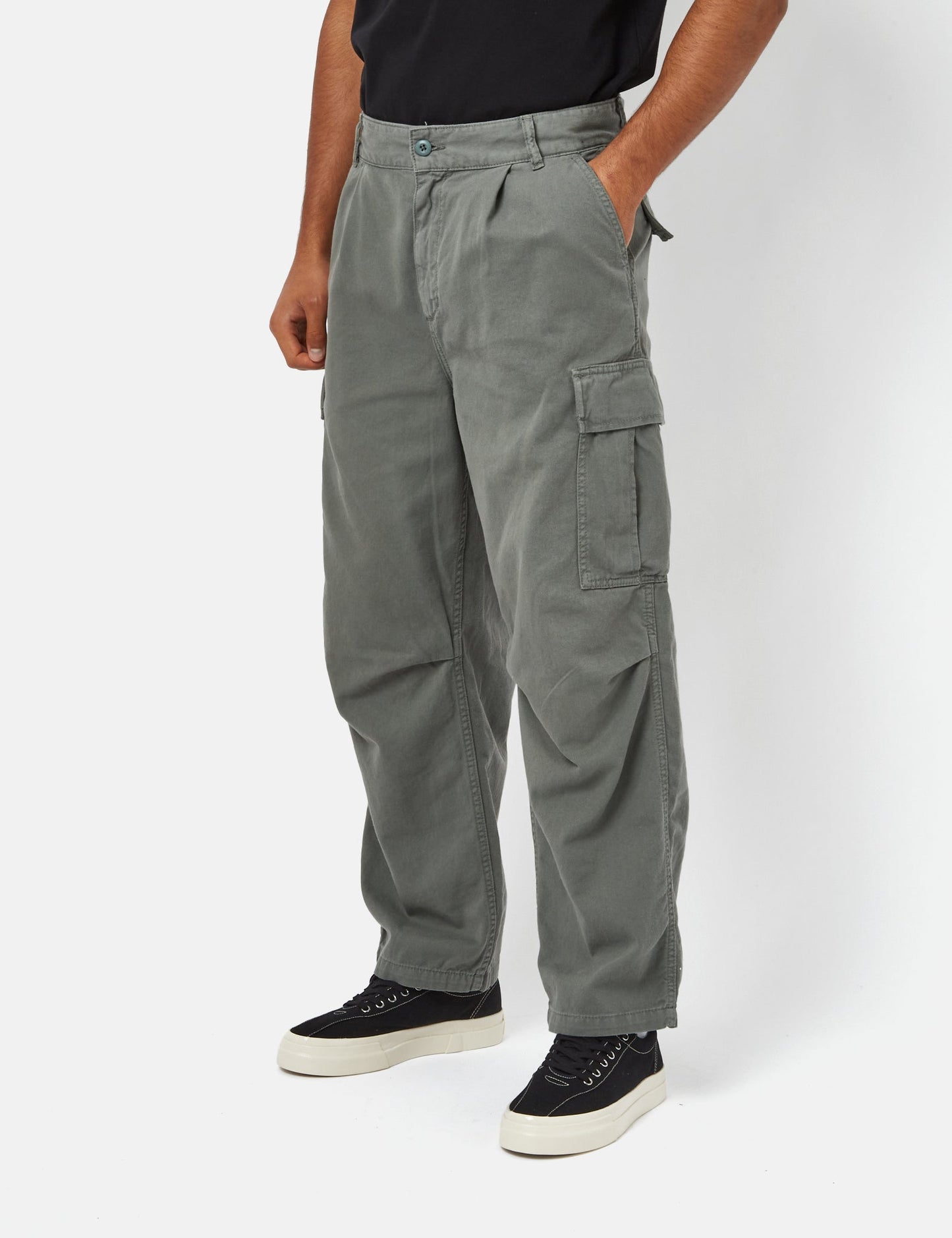 Cole Cargo Pant (Relaxed) - Smoke Green