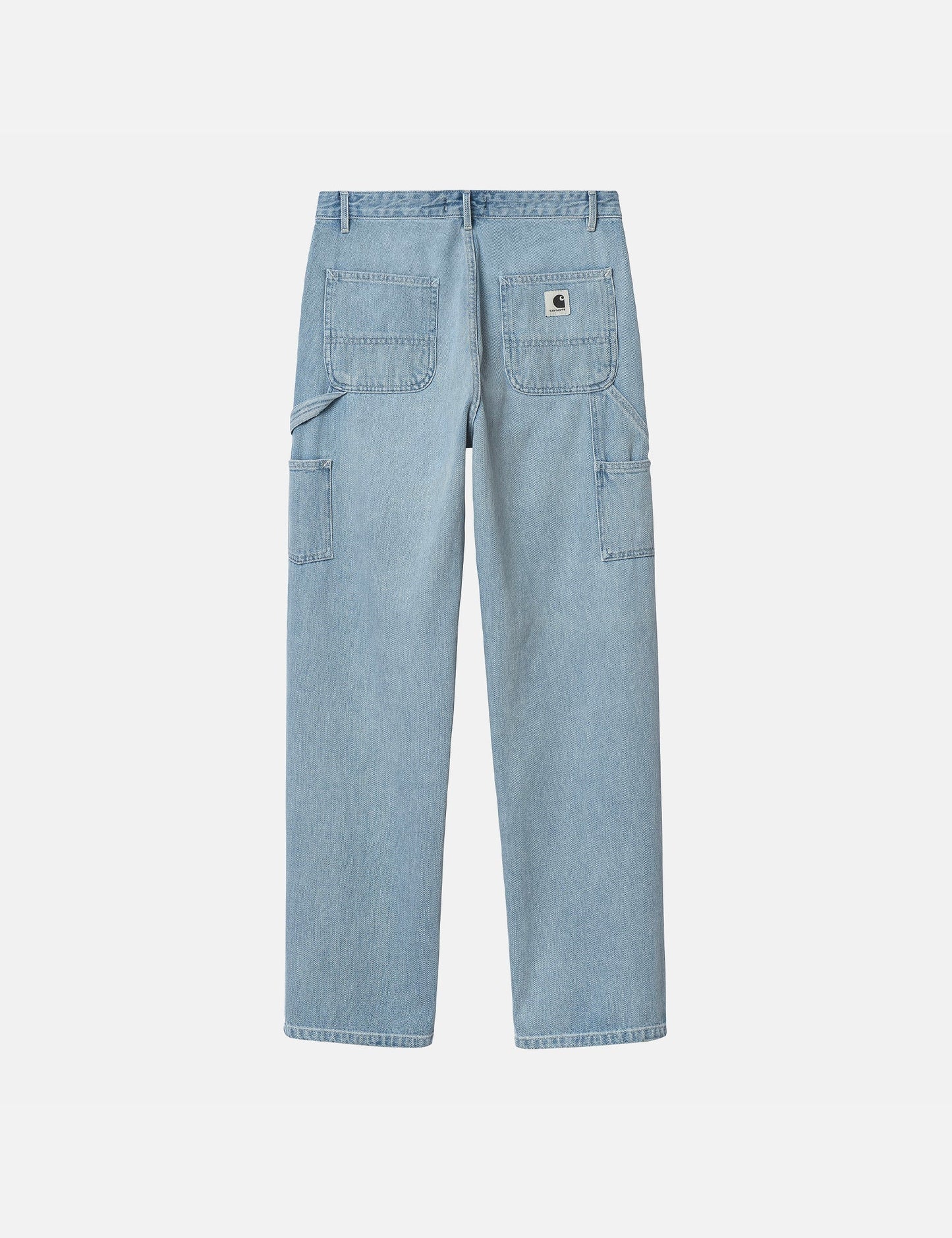 Womens Pierce Pant (Denim/Straight) - Blue Light Stone Washed