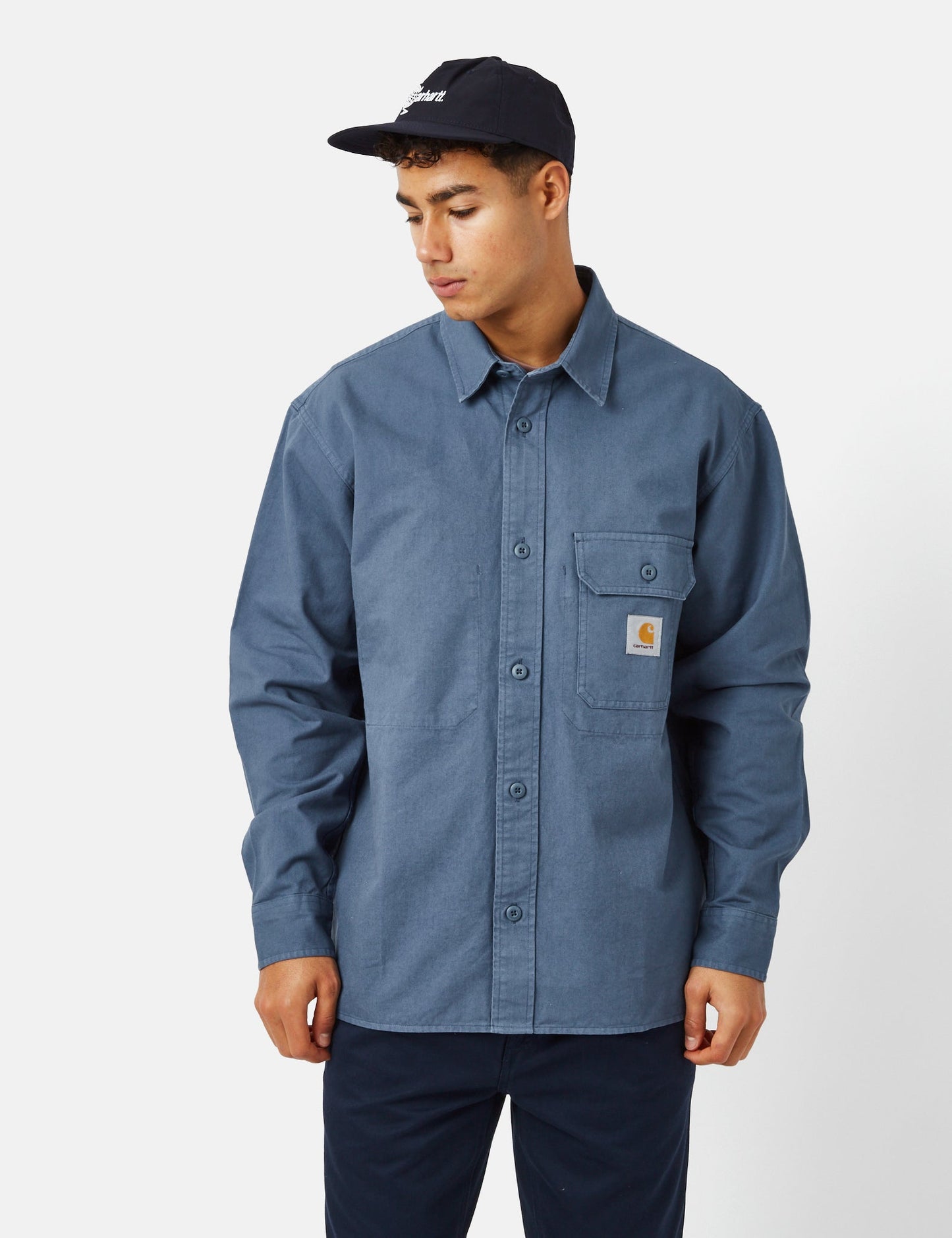 Reno Shirt Jacket (Garment Dyed) - Black