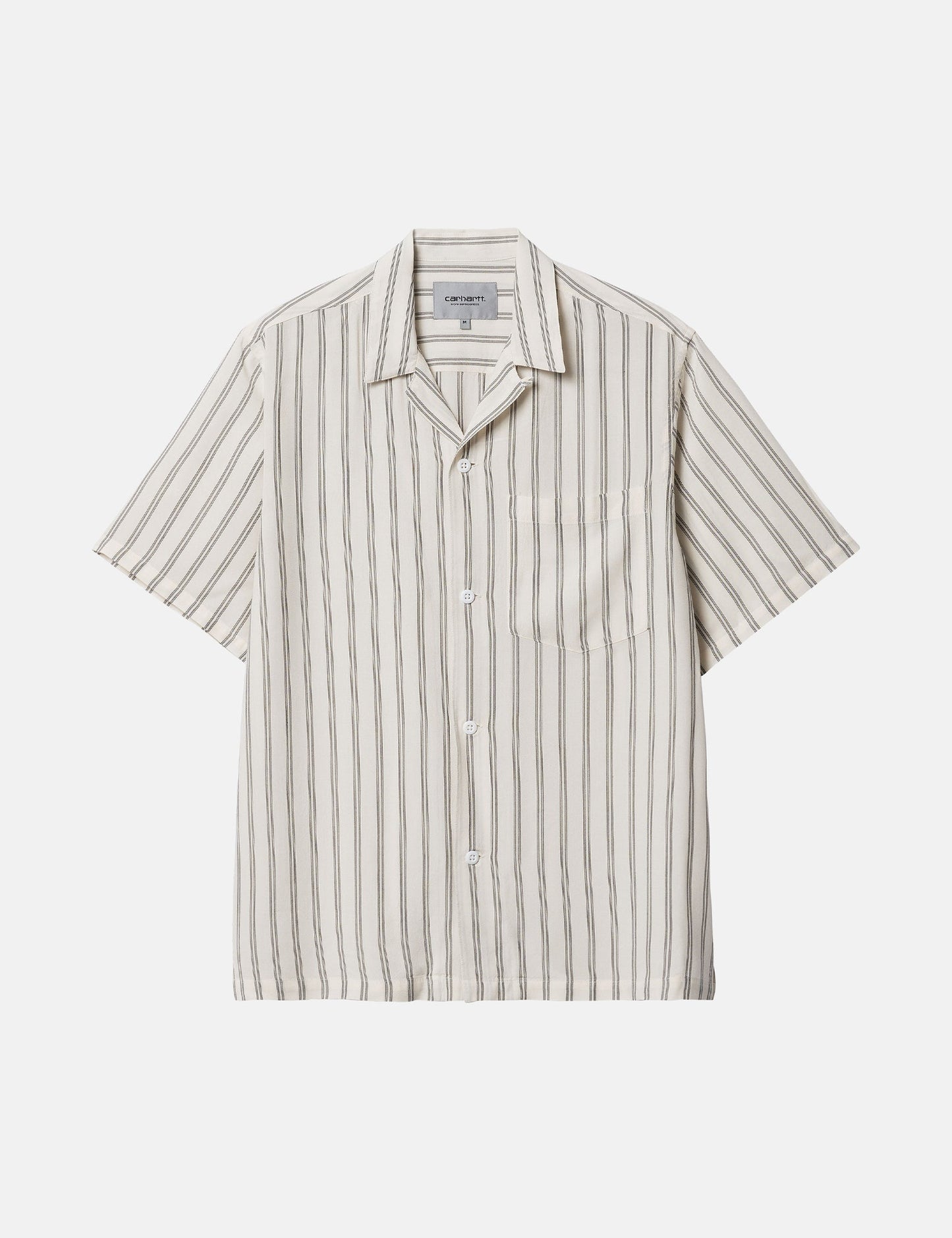 Reyes Stripe Shirt (Loose) - Wax/Black