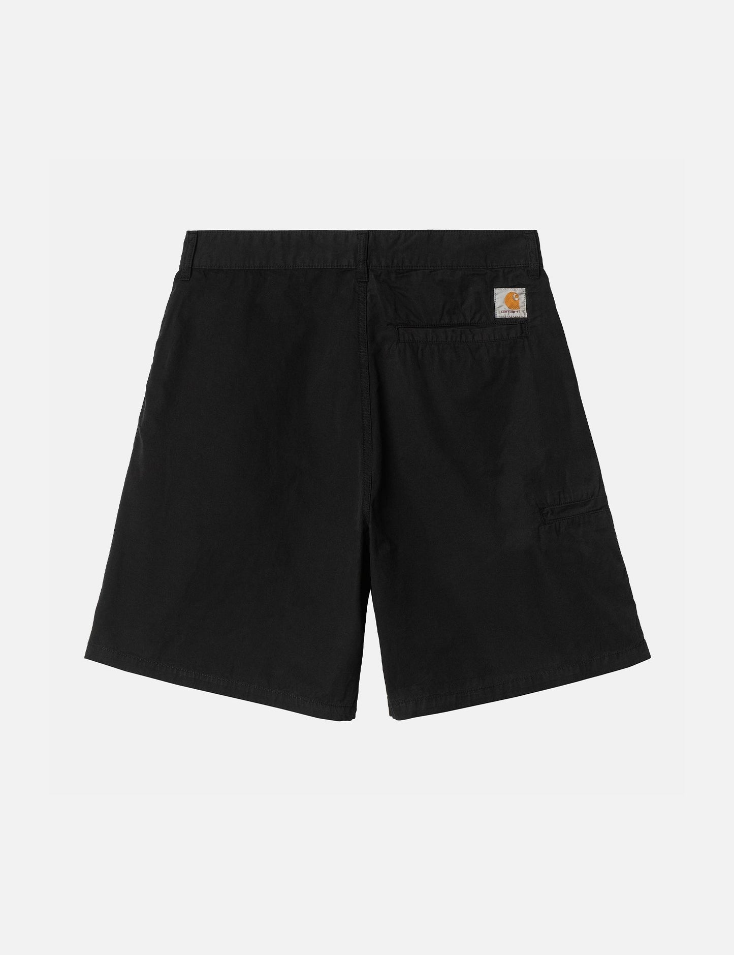 Colston Shorts (Loose) - Black Stone Washed