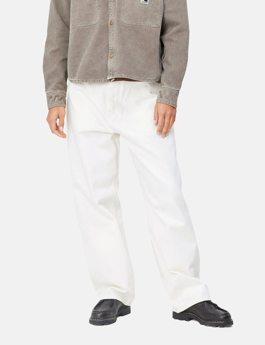 Womens Brandon Pant (Denim) - White Rinsed