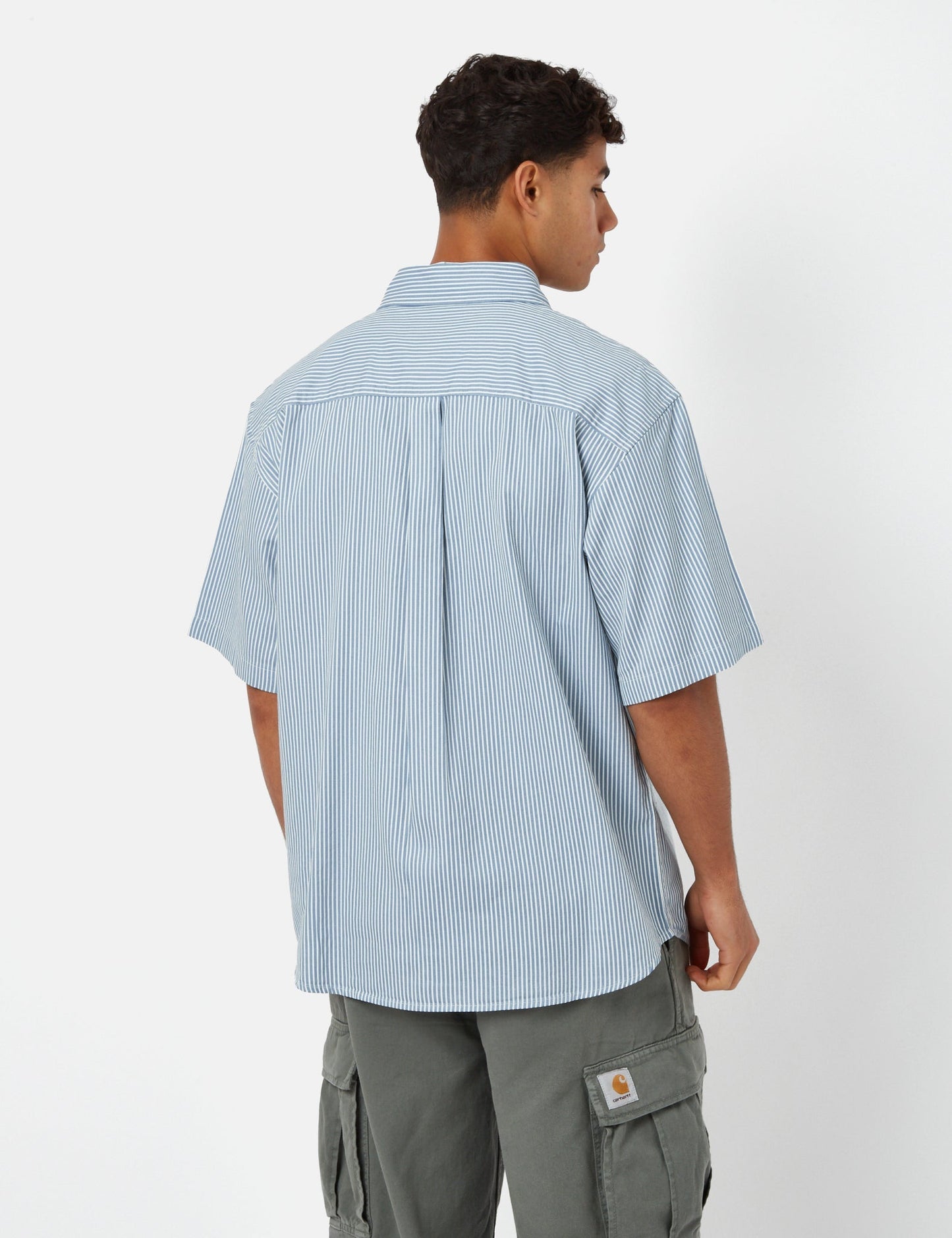 Terrell Shirt (Stripe) - Bleach/Wax