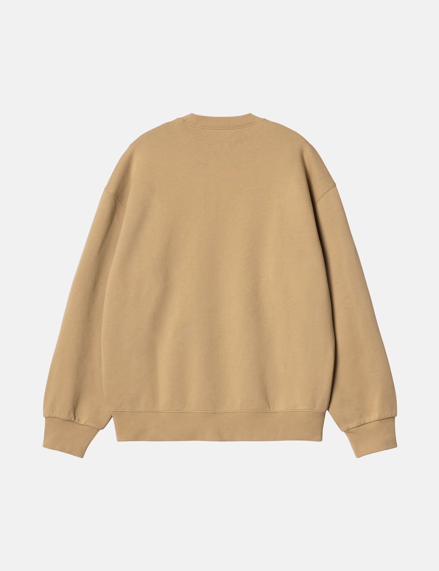 Heart Patch Sweatshirt - Dusty Hamilton Brown