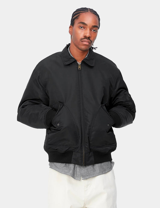 Olten Bomber Jacket - Black