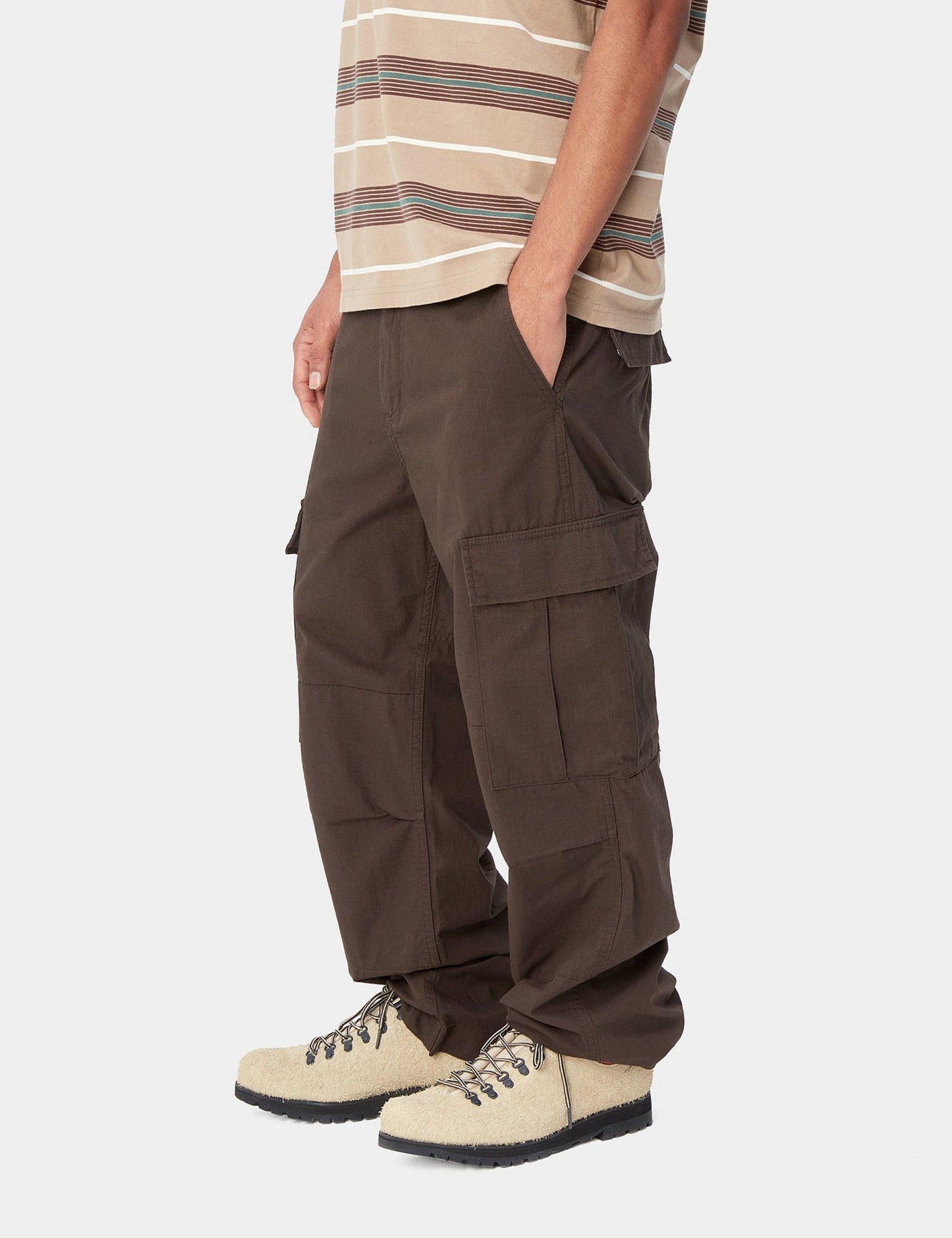 Regular Cargo Pant (Ripstop) - Tobacco Brown