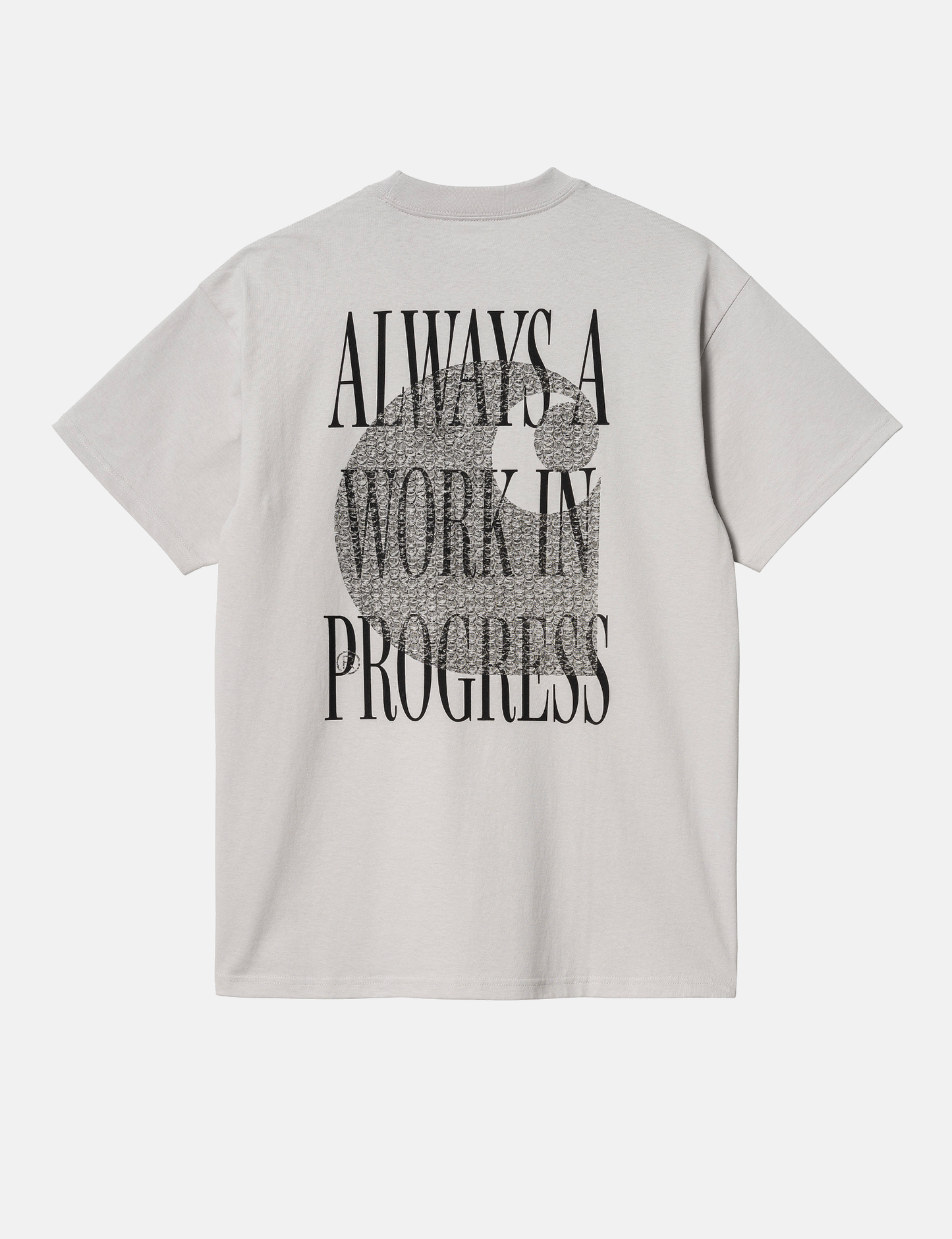 Always a WIP T-Shirt (Loose) - Sonic Silver Grey