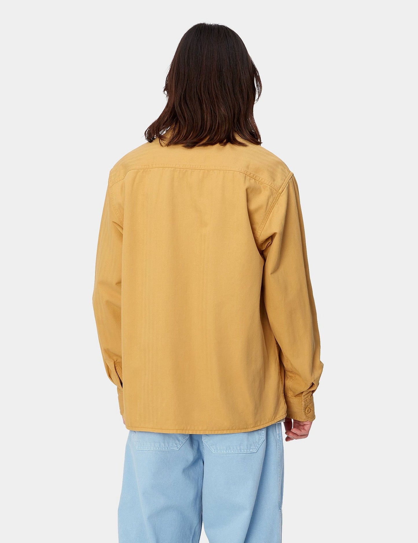 Rainer Over Shirt - Sunray Yellow Garment Dyed